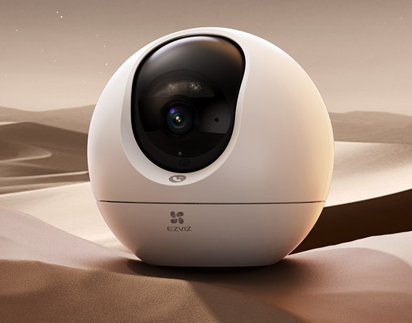 C6c星光全彩版精灵球室内云台摄像机（800万新品）